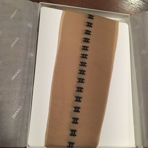 Chanel logo tights, new in box.